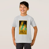 Fietsen Australië T-shirt (Voorkant volledig)