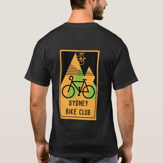 Fietsen Australië T-shirt (Achterkant)