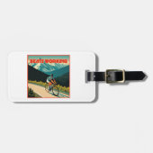 Fietsen Beats Werken Bagagelabel (Voorkant horizontaal)