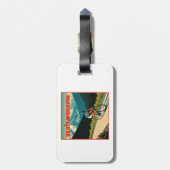 Fietsen Beats Werken Bagagelabel (Achterkant verticaal)