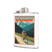 Fietsen Beats Werken Heupfles (Links)