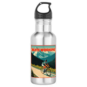 Fietsen Beats Werken Waterfles