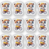 Fietsen Beer 12 Sticker Blad (Voorkant)