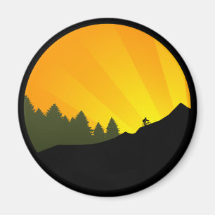 fietsen : bergrayz : magneet