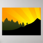 fietsen : bergrayz : poster (Voorkant)