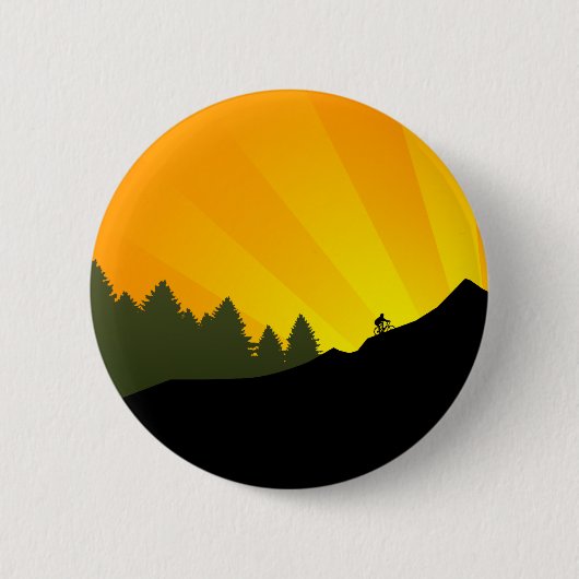 fietsen : bergrayz : ronde button 5,7 cm (Voorkant)