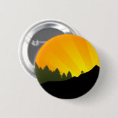 fietsen : bergrayz : ronde button 5,7 cm (Voorkant /achterkant)