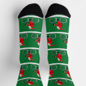Fietsen Bicycle Kerstmis Sokken (Top)