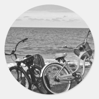Fietsen bij het Zee Ronde Sticker