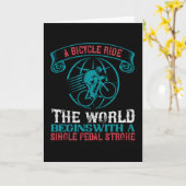 Fietsen - Bike Lover Kaart (Gele Bloem)