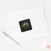 Fietsen - Bike Lover Vierkante Sticker (Envelop)