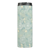 Fietsen & bladeren thermosbeker (Achterkant)