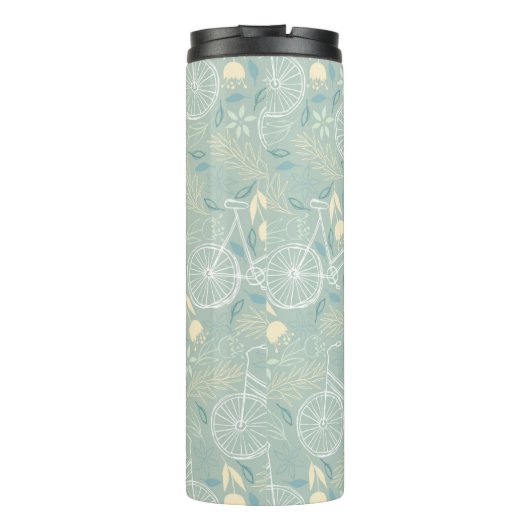 Fietsen & bladeren thermosbeker (Achterkant)