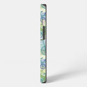 Fietsen Blue Green iPhone case Hoesje (Linkerkant)