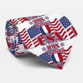 Fietsen BMX USA Stropdas (Opgerold)