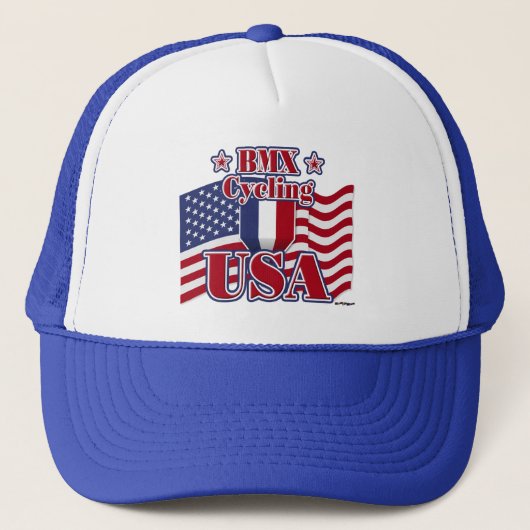 Fietsen BMX USA Trucker Pet (Voorkant)