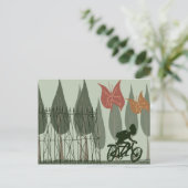 Fietsen Briefkaart (Staand voorkant)