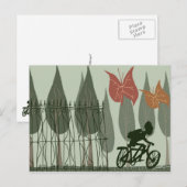 Fietsen Briefkaart (Voorkant / Achterkant)