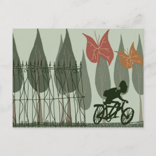 Fietsen Briefkaart
