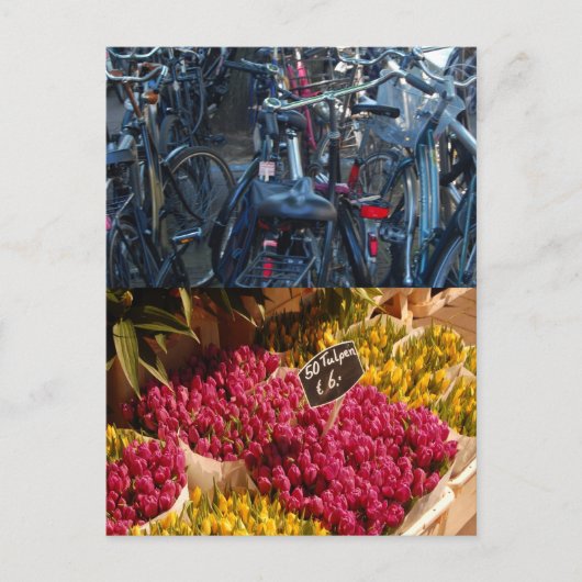 Fietsen Briefkaart (Voorkant)