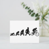 fietsen briefkaart (Staand voorkant)