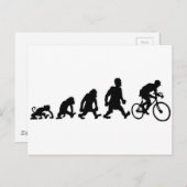 fietsen briefkaart (Voorkant / Achterkant)