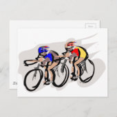 Fietsen Briefkaart (Voorkant / Achterkant)