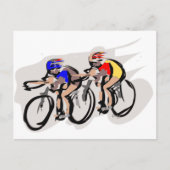 Fietsen Briefkaart (Voorkant)