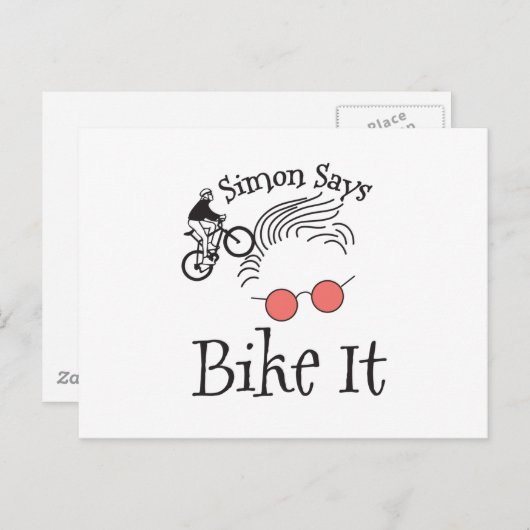 Fietsen Briefkaart (Voorkant / Achterkant)