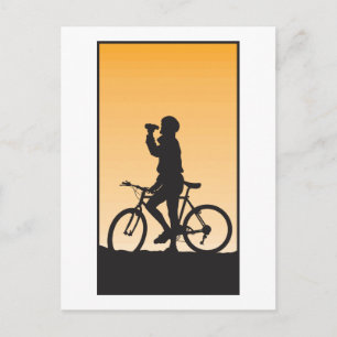 Fietsen Briefkaart