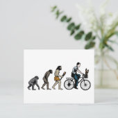 Fietsen Briefkaart (Staand voorkant)