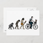 Fietsen Briefkaart (Voorkant / Achterkant)