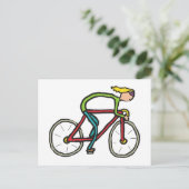 Fietsen Briefkaart (Staand voorkant)
