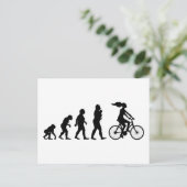 Fietsen Briefkaart (Staand voorkant)