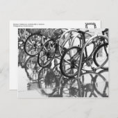 fietsen briefkaart (Voorkant / Achterkant)