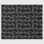 Fietsen Cadeaupapier (Vlak)