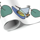 fietsen cadeaupapier (Rol Hoek)