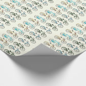  fietsen cadeaupapier (Hoek)