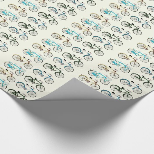  fietsen cadeaupapier (Hoek)