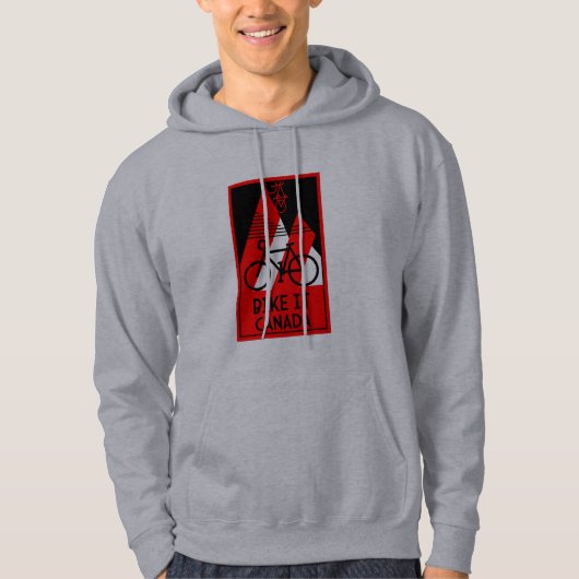 Fietsen Canada Hoodie (Voorkant)