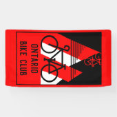 Fietsen Canada Spandoek (Horizontaal)