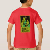 Fietsen Canada T-shirt (Achterkant)