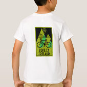 Fietsen Canada T-shirt (Achterkant)