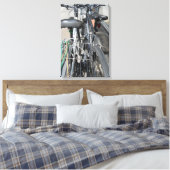fietsen canvas afdruk (Insitu (Slaapkamer))