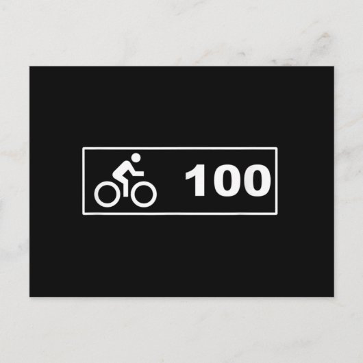 Fietsen - Century Ride 100 Briefkaart (Voorkant)