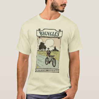 Fietsen: De keuze van de kleine hipster T-shirt