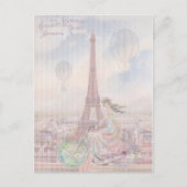 Fietsen door Parijs Briefkaart (Voorkant)