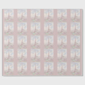 Fietsen door Parijs Cadeaupapier (Vlak)