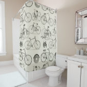 fietsen douchegordijn (In situ)