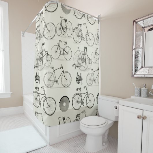  fietsen douchegordijn (In situ)